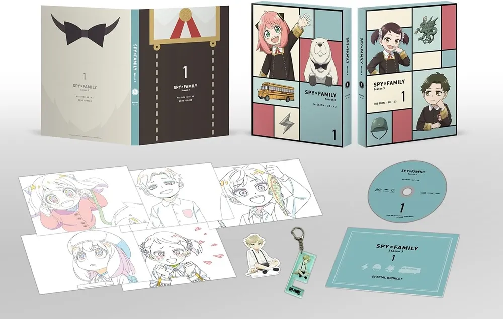 SPY×FAMILY Season 3」Blu-ray・DVD 店舗特典＆商品情報まとめ